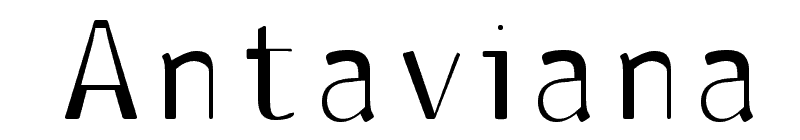 Antaviana Font