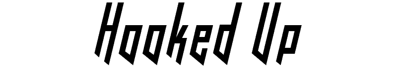 Hooked Up Font