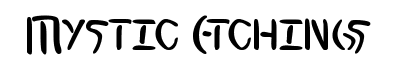 Mystic Etchings Font