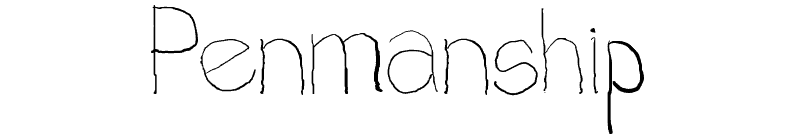 Penmanship Font