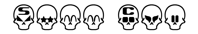 Skull Caps Font