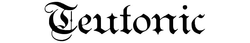 Teutonic Font