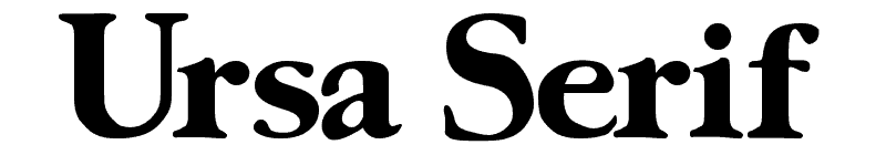 Ursa Serif Font