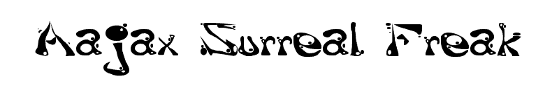 Aajax Surreal Freak Font