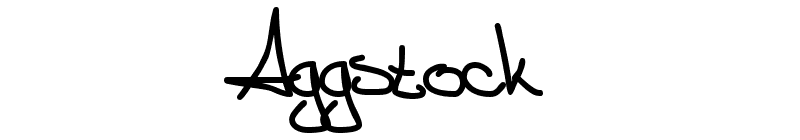 Aggstock Font