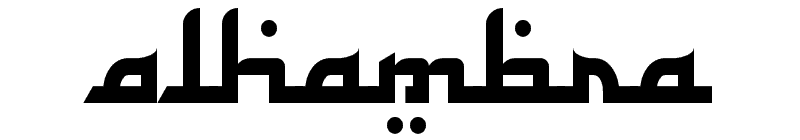 Alhambra Font