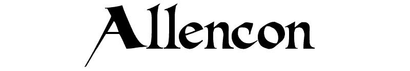 Allencon Font