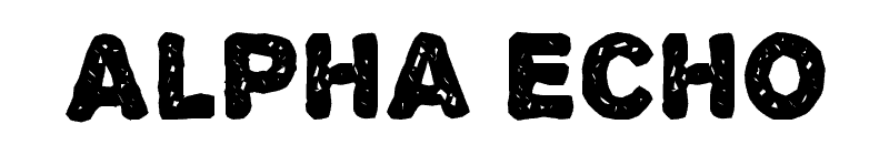 Alpha Echo Font