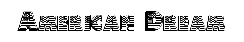 American Dream Font