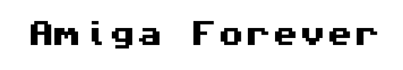 Amiga Forever Font