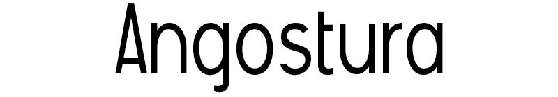 Angostura Font