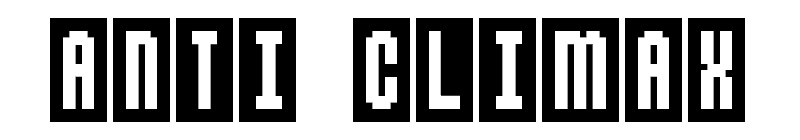 Anti Climax Font