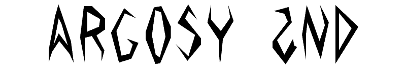 Argosy 2nd Font
