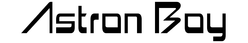 Astron Boy Font