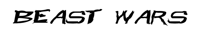 Beast Wars Font