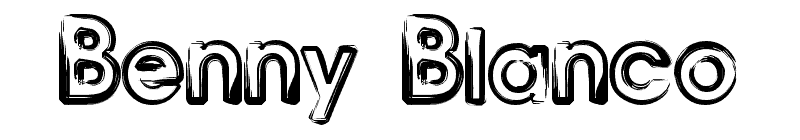 Benny Blanco Font