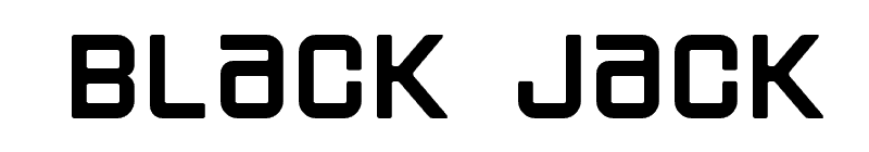 Black Jack Font