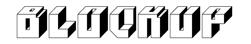 Blockup Font