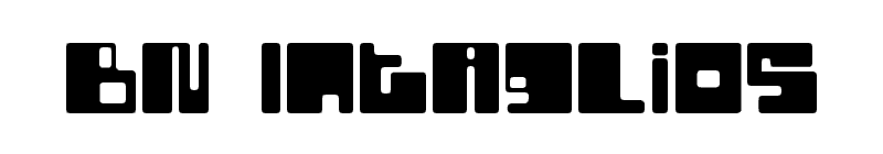 BN Intaglios Font