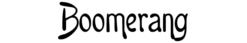 Boomerang Font