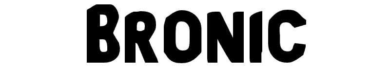 Bronic Font