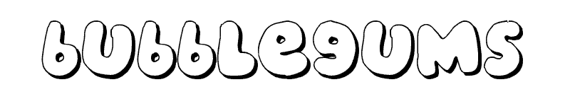 Bubblegums Font