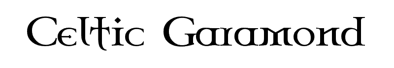 Celtic Garamond Font