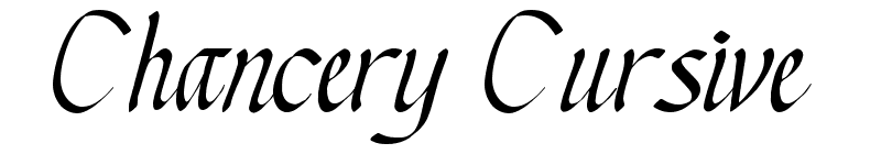 Chancery Cursive Font