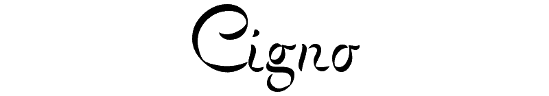 Cigno Font