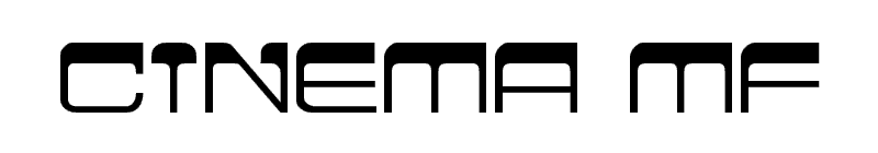 Cinema MF Font