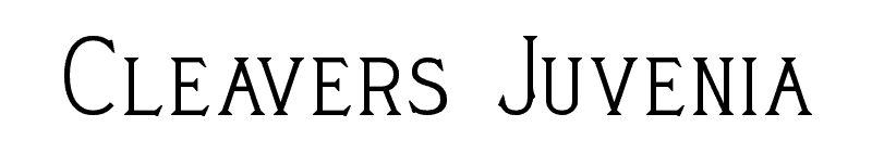 Cleavers Juvenia Font