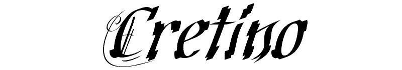 Cretino Font