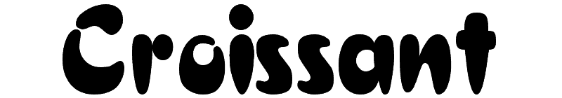 Croissant Font