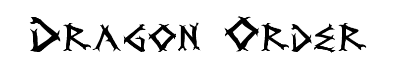 Dragon Order Font