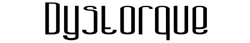 Dystorque Font