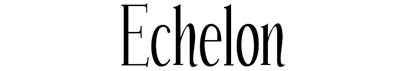 Echelon Font