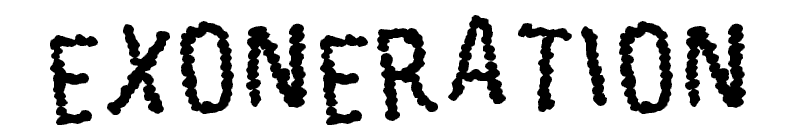 Exoneration Font