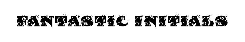 Fantastic Initials Font