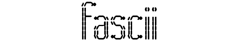 Fascii Font