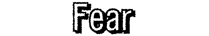 Fear Font