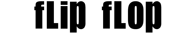 Flip Flop Font