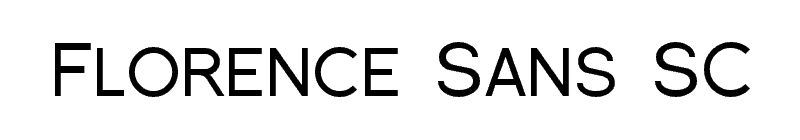 Florence Sans SC Font