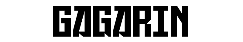 Gagarin Font