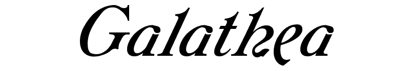 Galathea Font