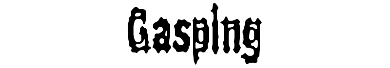 Gasping Font