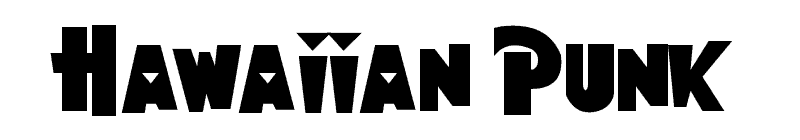 Hawaiian Punk Font