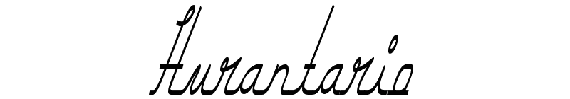 Hurantario Font
