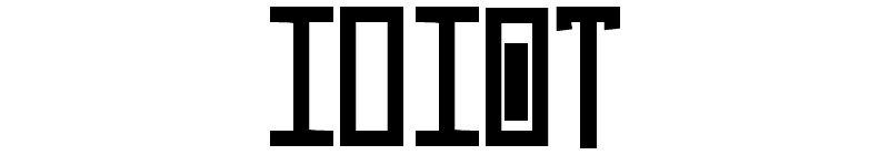 Idiot Font