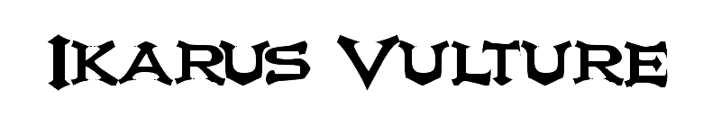 Ikarus Vulture Font