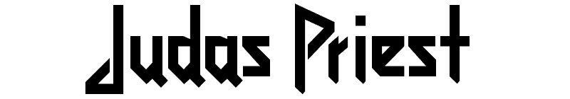 Judas Priest Font